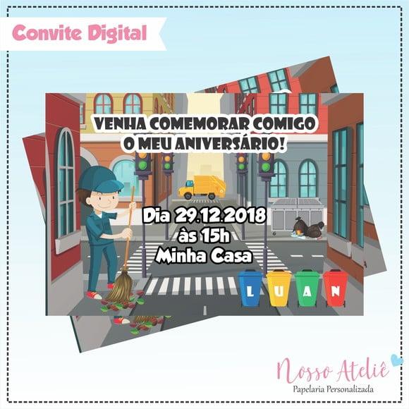 Convite Digital - Gari