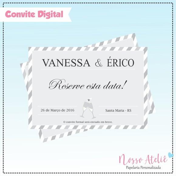Convite Digital - Save the Date