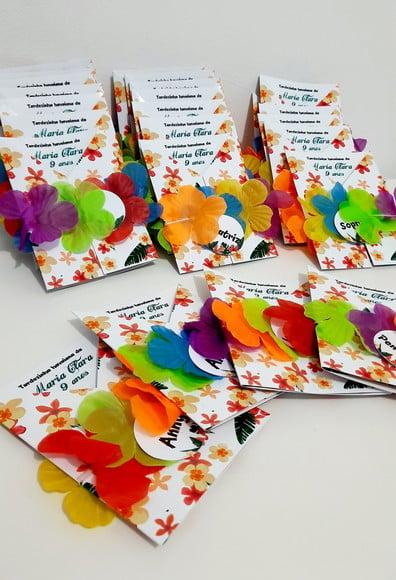 Convite Havaiano para Luau