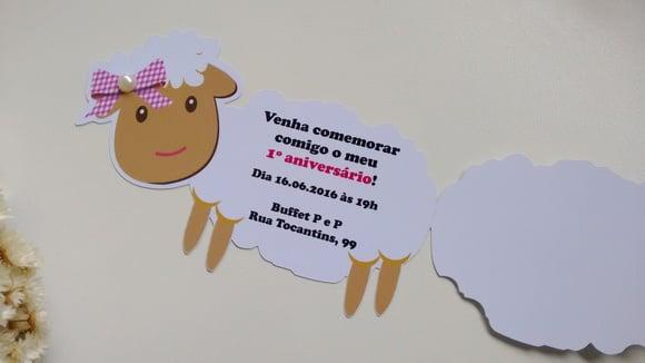 Convite Ovelinha