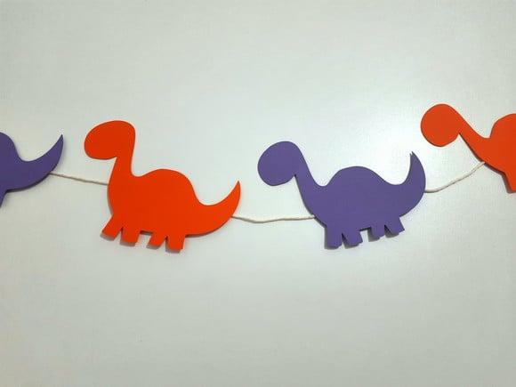 Dinossauros para varal