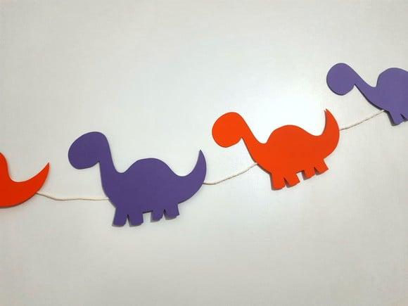 Dinossauros para varal