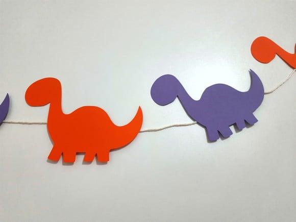 Dinossauros para varal