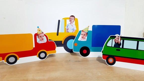 Display de Mesa - Meios de Transporte