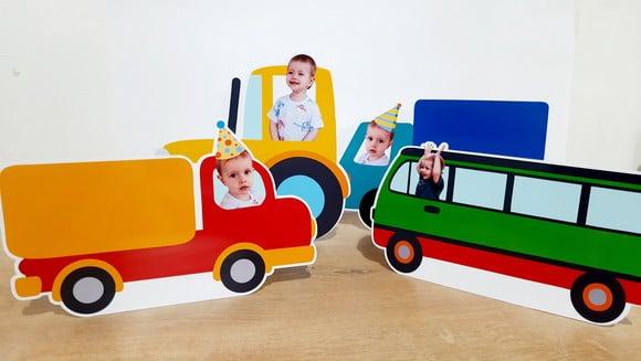 Display de Mesa - Meios de Transporte