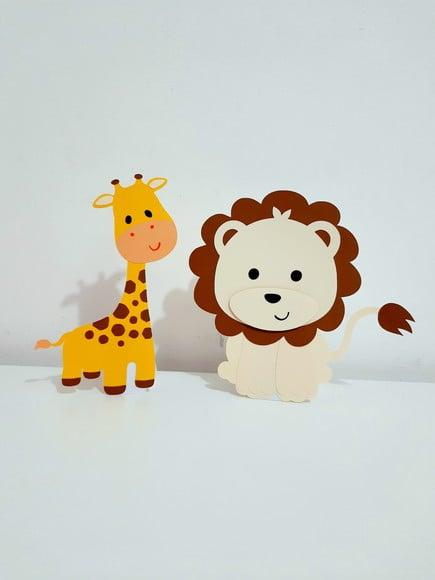 Display de mesa em scrap - Safari