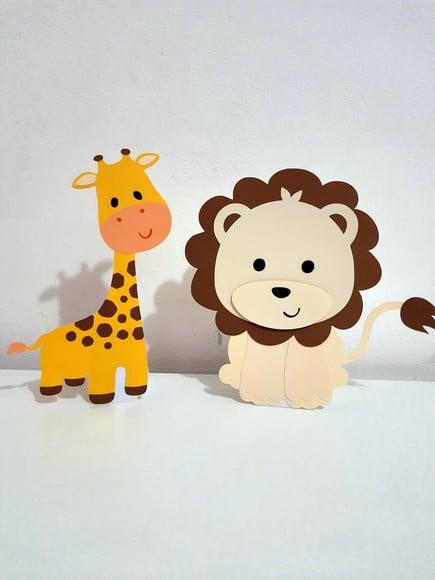 Display de mesa em scrap - Safari