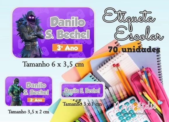 Etiqueta Escolar