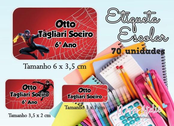 Etiqueta Escolar