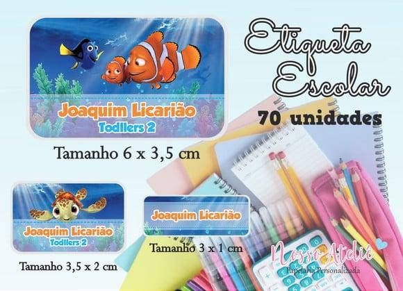 Etiqueta Escolar