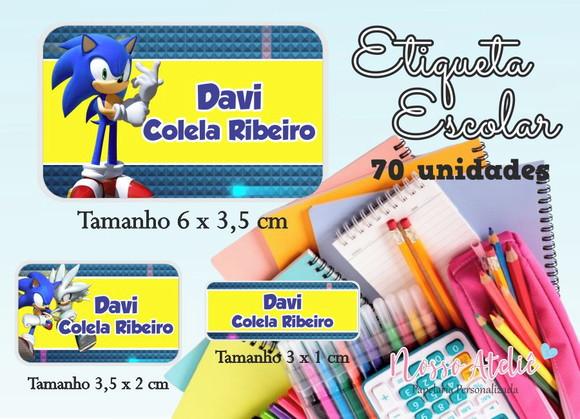 Etiqueta Escolar