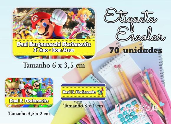 Etiqueta Escolar