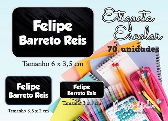 Etiqueta Escolar