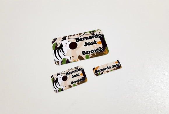Etiqueta Escolar - Safari