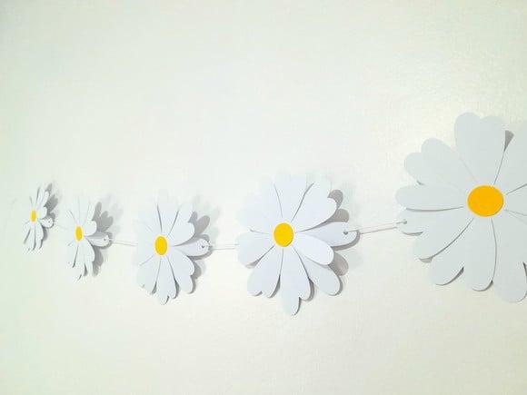 Flor para Varal de Margaridas