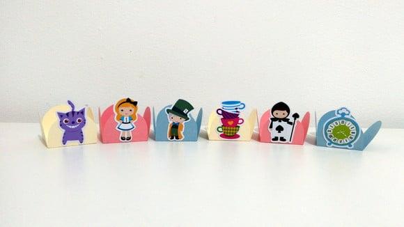 Forminha Alice no País das Maravilhas