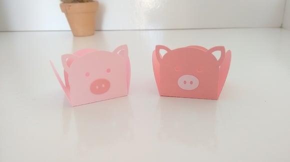 Forminha Porquinho em Scrap