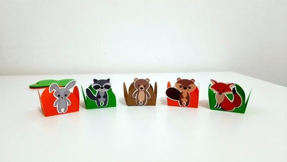Forminhas - Animais do Bosque