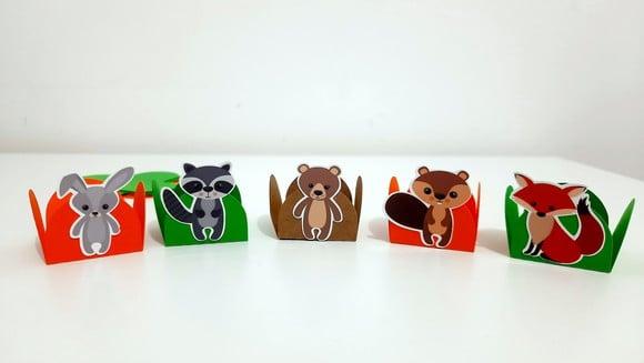 Forminhas - Animais do Bosque