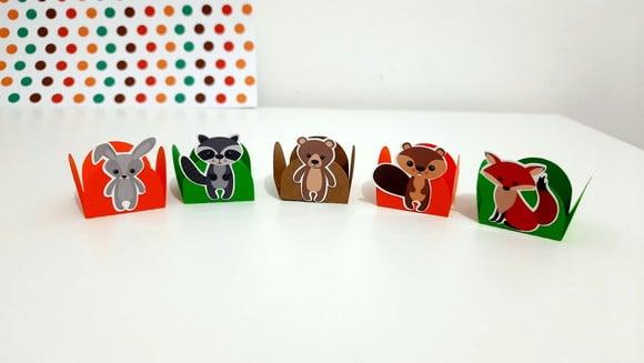 Forminhas - Animais do Bosque