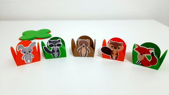 Forminhas - Animais do Bosque
