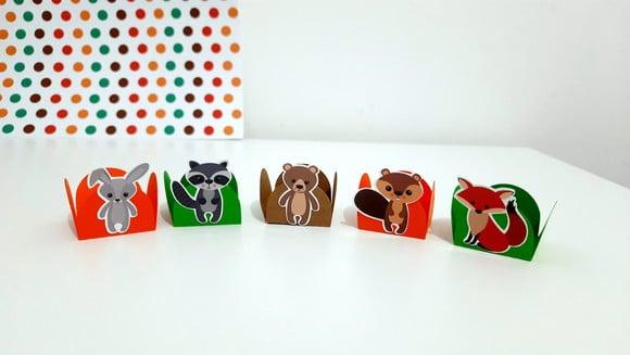 Forminhas - Animais do Bosque