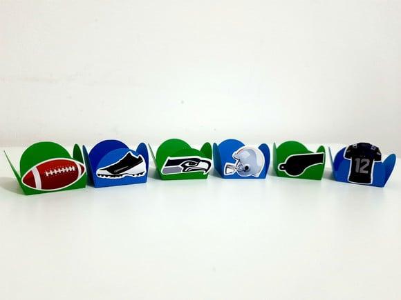 Forminhas Futebol Americano - Seattle Seahawks