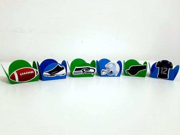 Forminhas Futebol Americano - Seattle Seahawks