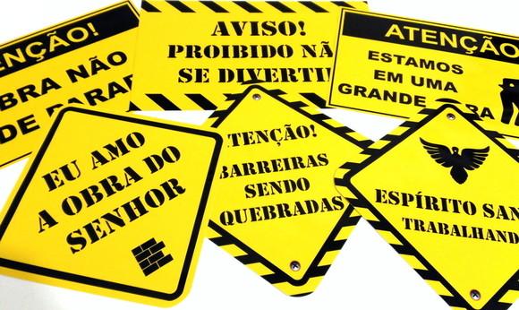 Frete Grátis: Placas Decorativas - Igreja