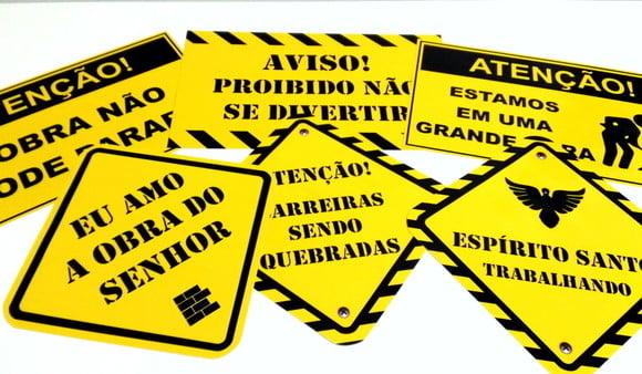 Frete Grátis: Placas Decorativas - Igreja