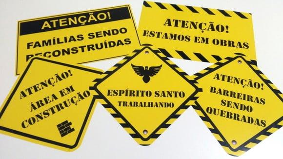 Frete Grátis: Placas Decorativas - Igreja