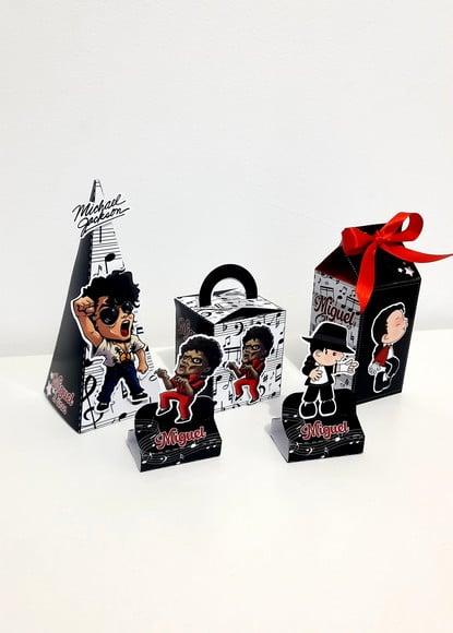 Kit 40 Caixas Lembrancinha - Michael Jackson