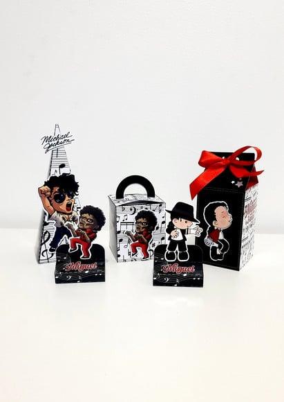 Kit 40 Caixas Lembrancinha - Michael Jackson