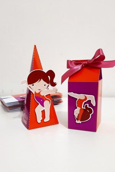 Kit Caixa Milk e Cone - Ginástica Rítmica