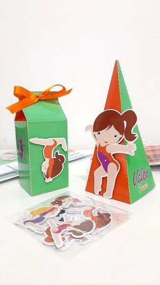 Kit Caixa Milk e Cone - Ginástica Rítmica