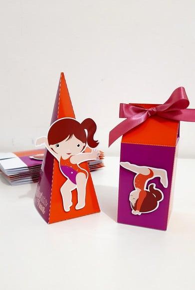 Kit Caixa Milk e Cone - Ginástica Rítmica