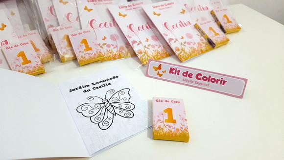Kit De Colorir - Jardim Encantado