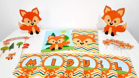 Kit Festa - Raposinha