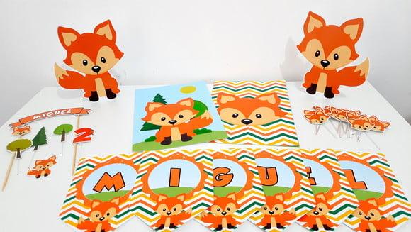Kit Festa - Raposinha