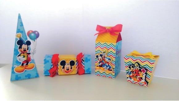 Kit Festa 40 Caixas - Turma do Mickey