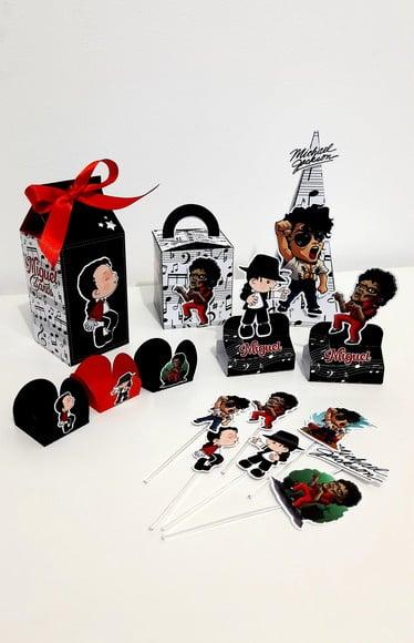 Kit Festa 40 Itens - Michael Jackson