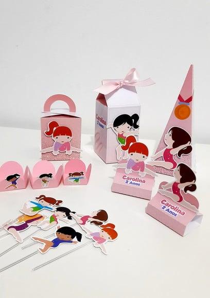 Kit Festa 80 Itens - Ginástica Rítmica