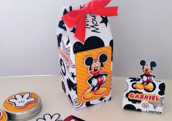 Kit Festa 90 Itens - Mickey
