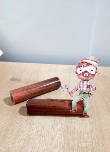 Kit Lenhador - Chapéuzinho Vermelho