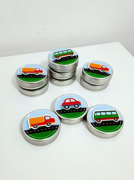 Latinha 3d - Meios de Transportes