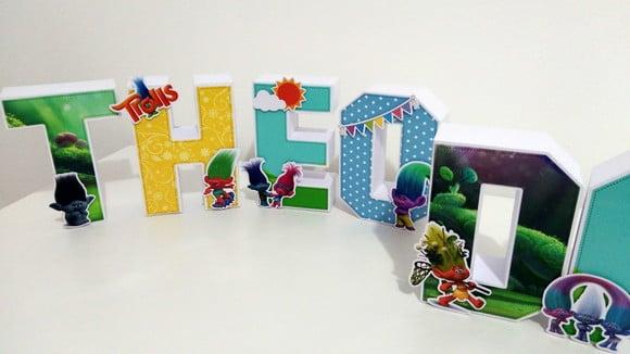 Letra 3d