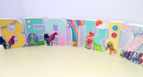 Letra 3d