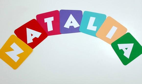 Letra para Painel - Colorido