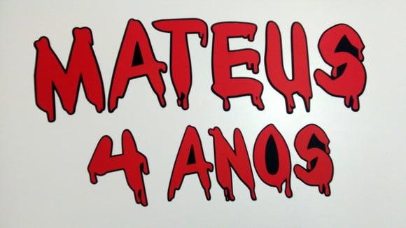 Letra para Painel - Thriller