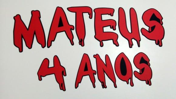 Letra para Painel - Thriller